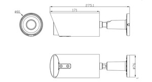 Ycx Prive Ontwerp IP67 Waterdichte 5mp <span class=keywords><strong>Ahd</strong></span> <span class=keywords><strong>Camera</strong></span> Bullet, <span class=keywords><strong>Ahd</strong></span> <span class=keywords><strong>Camera</strong></span> Hd Met 2.8-12Mm Vf Lens - Product Image 2