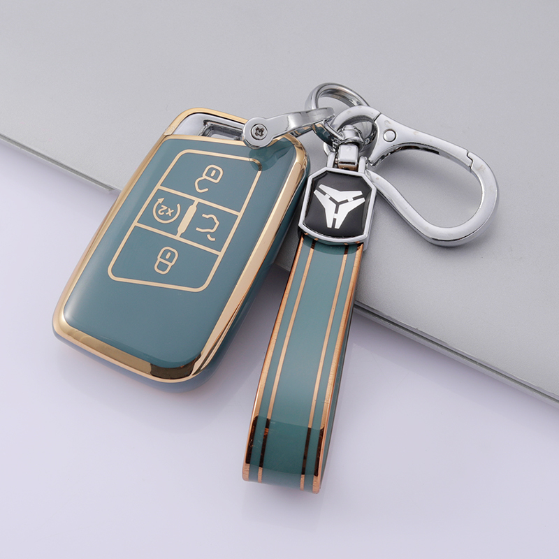 5 Button Blue + Keychain