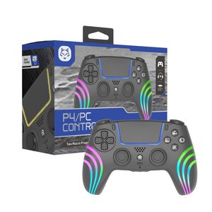 HONSON RGB Gamepad FÜR PS4 JOYSTICK Hall Rocker und Hall 3D kabelloser PS4 Controller SPiele benutzerdefinierter PS4 kabelloser Controller - Product Image 6