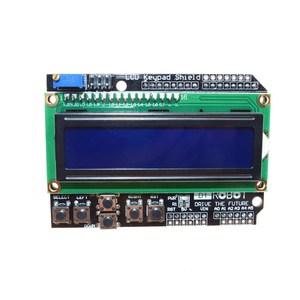 LCD1602 Modul Display Shield für ATMEGA328/ATMEGA2560 Raspberry Pi R3 Blue Screen mit Tastatur 1602 LCD PCB Material