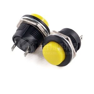 Interruttore R13-507 auto-reset pulsante interruttore a pulsante che si inverte interruttore Non bloccante apertura 16mm Non autobloccante - Product Image 3
