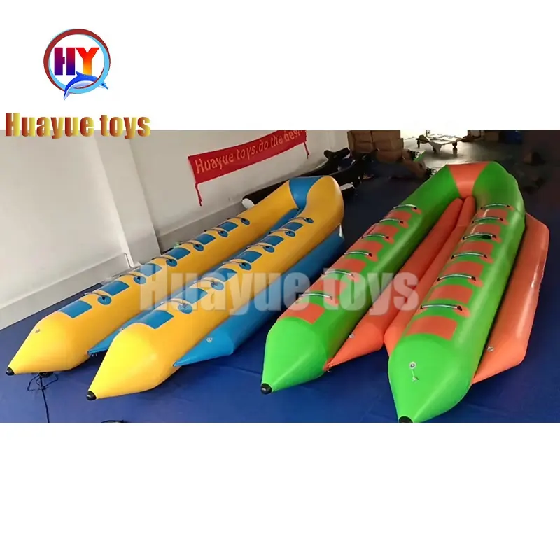 2023 più nuovo gonfiabile Banana Boat gioco di Sport acquatici gonfiabile Banana Flying Fish Boat