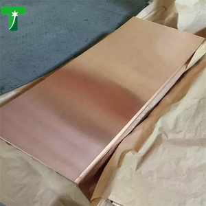 Cathodes C10100 Cooper plaka levha bakır levha yüksek saflıkta 99.99% elektrolitik bakır bakır tel hurda özelleştirilmiş 3mm 1 Ton