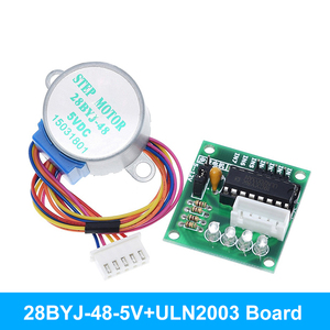 TZT 1 lotti motore passo-passo a 4 fasi 28BYJ-48-5V + scheda Driver ULN2003 per motore passo-passo Arduino 1 x + scheda Driver 1x ULN2003 - Product Image 6