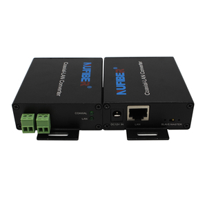 Convertidor de medios de fibra óptica extensor IP Ethernet UTP de 2 cables para extender la distancia hasta 1,5 KM - Product Image 1
