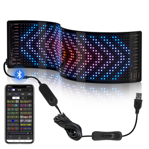 Schermo flessibile 5V USB programmabile LED Pixel Matrix Soft Advertising animato schermo - Product Image 1