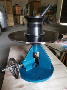 Cement Mortar Flow Table Apparatus for Cement Mortar Fluidity Tester/(ASTM) Manual (hand Operated /Motorized ) - Product Image 2