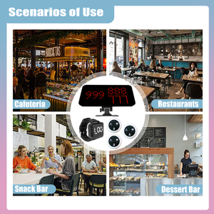 Nhà hàng Waiter Watch Máy nhắn tin hệ thống nhà hàng Maid-Call-buzzer-<span class=keywords><strong>System</strong></span>-Wireless-Maid nhà hàng Waiter Call Watch - Product Image 5