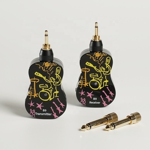 Modelos explosivos Sistema de guitarra inalámbrico 2,4 GHz transmisor receptor para bajo de guitarra eléctrica - Product Image 5