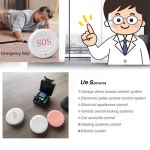 433Mhz SOS Button with Learning <strong>Code</strong> 1527 Plastic Automatic Home Alarm <strong>System</strong> Panel 80M Long Distance <strong>Control</strong> From the Panel - Product Image 5