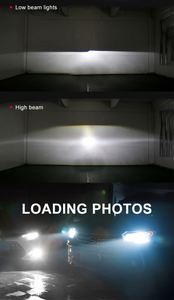 Mini LED H4 55W yüksek güç 6500K beyaz ışık yeni durum Canbus H4 H7 O.E. 12V lazer LED projektör far orijinal - Product Image 6
