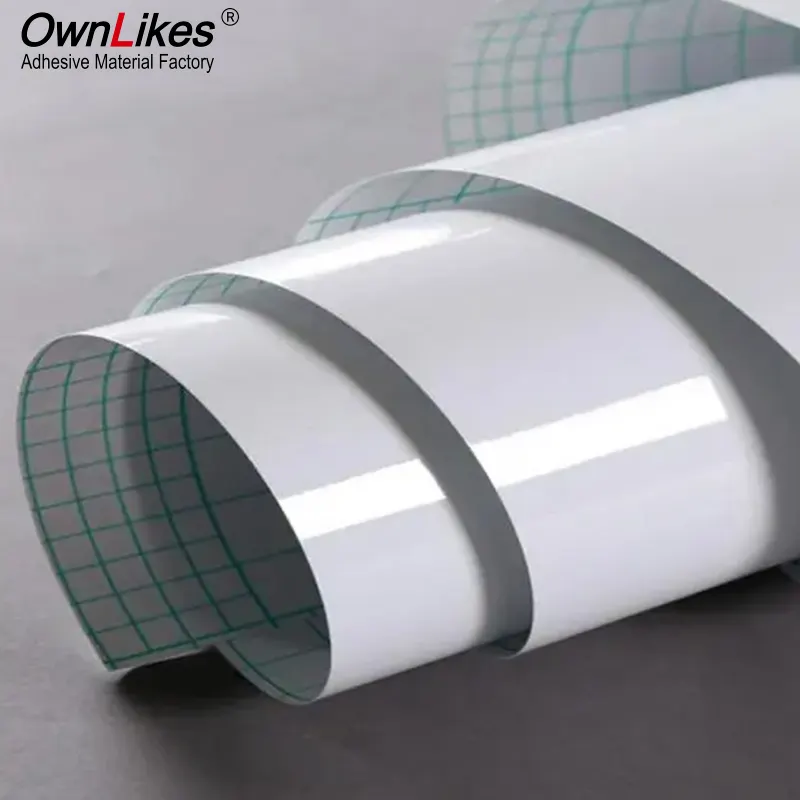 Flexography Clear Self Adhesive Cold Laminating Roll Film For Photo Dermatoglyphic Cold Lamination Film For Photos