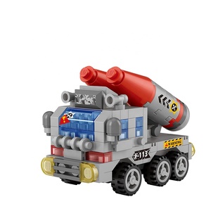 LOZ 150 adet Mini sıcak satış montaj yapı taşı modeli füze araba ve araba oyuncak Boys için yaşlı 5 ila 7 yıl - Product Image 1