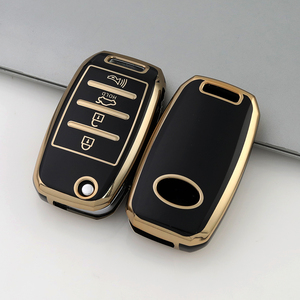 Yumuşak TPU araba anahtarı durum kapak kabuk için KIA K2 K3 K4 K5 KX7 Cadenza Forte Kxcross pekia Equus anahtarlıklar çanta anahtarlığı - Product Image 2