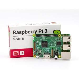 Лидер продаж, версия RS, Raspberry Pi 3 Model B для макетной платы, 1 ГБ, 1,2 ГГц, 64 бит, четырехъядерный процессор, Wi-Fi и Blueteeth