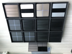 SEXANKA <span class=keywords><strong>KNX</strong></span> EIB akıllı ev otomasyon sistemi 4 Gang Metal düğme paneli akıllı duvar anahtarı - Product Image 6