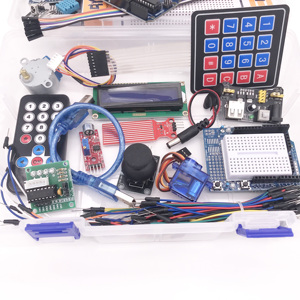 Super Starter Kit für Ardui für UNO SET R3 Bread board Ultraschalls ensor 1602 LCD I2c 130 DC Motor mit Tutorial Educational Kit