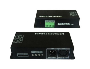 DC12-24V 3-канальный RGB DMX светодиодный контроллер 4-канальный RGBW DMX512 светодиодный контроллер DMX512 декодер DMX512 с цифровым дисплеем - Product Image 4