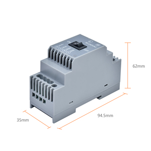 用于2线对讲系统的带电源的DIN轨道总线电源适配器总线桥 - Product Image 4