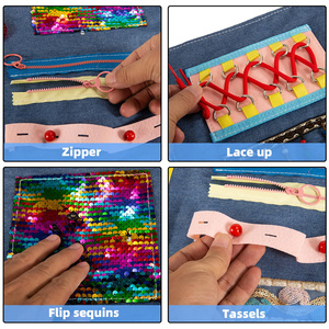 Fidget Avental para Demência Idosa Cobertor Sensorial para Pacientes com Demência Fidget Cobertor para Adultos com Demência - Product Image 4