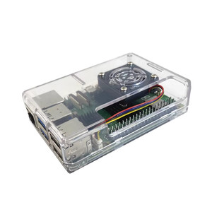 Buena calidad Raspberry Pi 5 Modelo B caja protectora cubierta transparente para carcasa Raspberry Pi 5 - Product Image 3