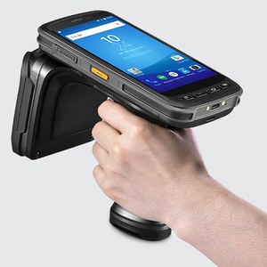 <span class=keywords><strong>Android</strong></span> 11 Mobile Reader UHF Tragbares 8000mAh Handheld Terminal UHF RFID Reader für Bekleidungs inventar
