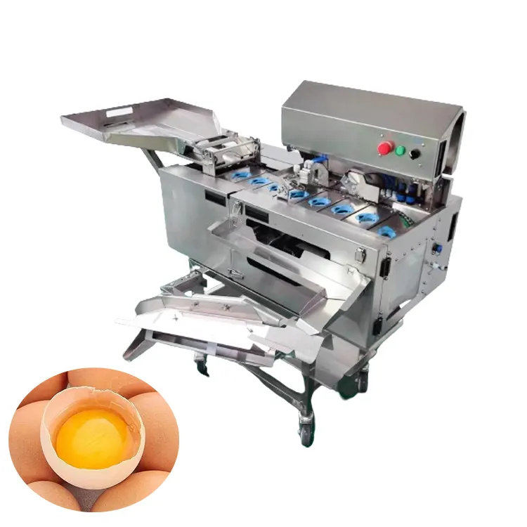 מכונת מפריד ביצים וחלמון תעשייתית אבקת ביצים מכונת מפסק ביצים