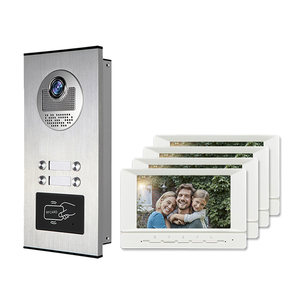 Multi Apartment Building Home Security citofono cablato citofono videocitofono a doppia via - Product Image 1