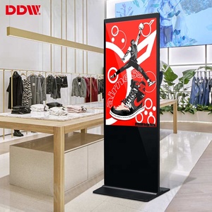 32 43 49 55 65 pollici supporto da pavimento gratuito wifi scheda software android smart touch screen interattivo display chiosco segnaletica digitale - Product Image 6