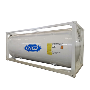 Sıvı gaz için 20ft Iso Tank Tank konteyner şirketi Asme T75 Iso Tank konteyner