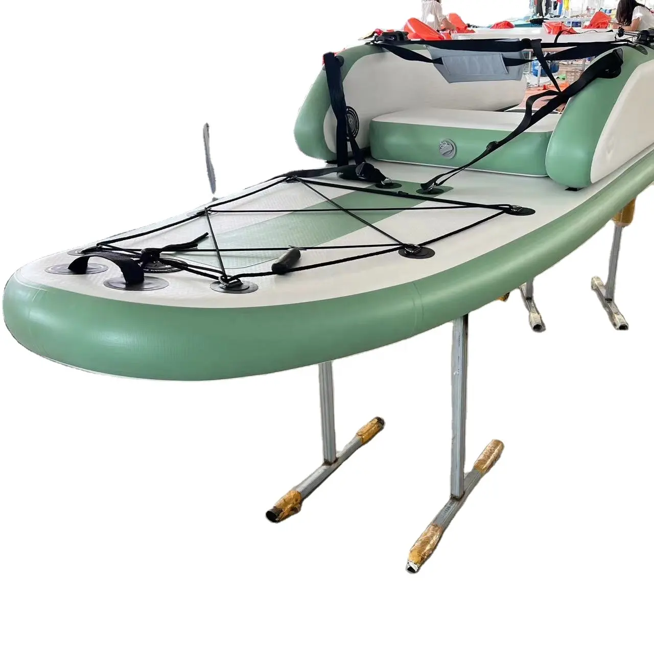 Neues Design Aufblasbares Sup Board für Fischerboot Mit Sitz
