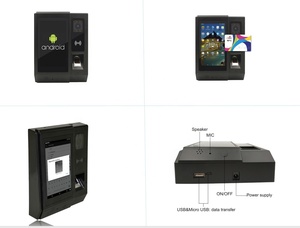 HFSecurity A5 Web Based Cloud <strong>Android</strong> Fingerprint Face Recognition Time Attendance Machine