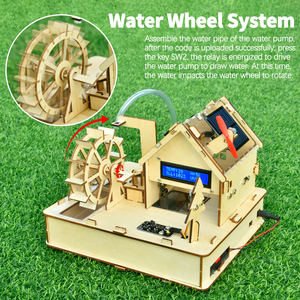 Keyestudio Kit casa Smart eco-friendly per Arduino formazione di programmazione fai da te in legno elettronica Smart Farm Starter Kit - Product Image 4