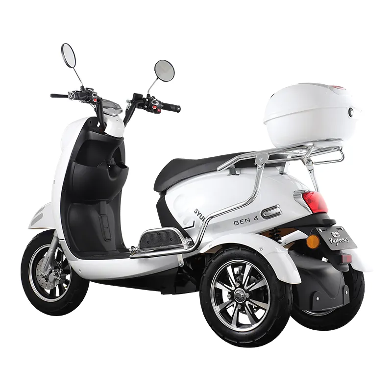 E chopper citycoco mobilità scooter 3 ruote 500w 48v scooter elettrico adulto chopper trike bici elettrica moto