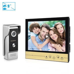 XINSILU Pantalla de 9 pulgadas Monitor interior Sistema de intercomunicación de videoportero con función de grabación para seguridad en el hogar - Product Image 2