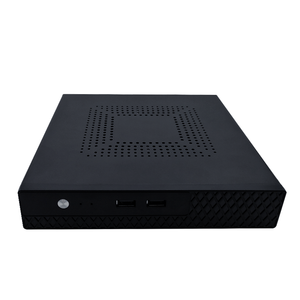 Hot Selling 4G RAM Industrial Aluminum Fanless Mini PC Win 10 Operating <strong>System</strong> 6 USB Embedded <strong>Computer</strong> with Industrial Chassis