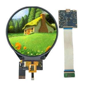 Modulo <span class=keywords><strong>display</strong></span> <span class=keywords><strong>lcd</strong></span> rotondo da 3.4 pollici SAEF pannello di risoluzione 800*800 opzionale con scheda driver da H-DMI a MIPI