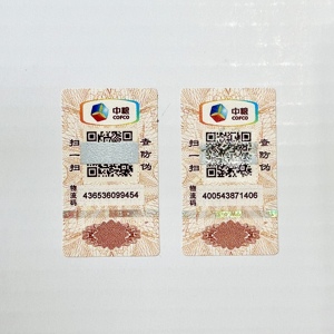 Waterproof Square QR <strong>Code</strong> Sticker with Custom Anti-Counterfeiting Printing - Product Image 6