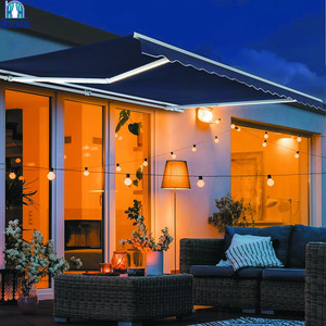 Motorisierte versenkbare Markise für Balkon Patio Aluminium rahmen Outdoor <span class=keywords><strong>Electric</strong></span> - Product Image 2