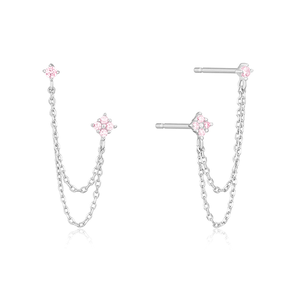 E4291-Silver&Pink