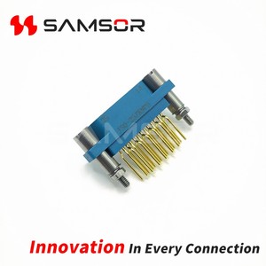 MIL-DTL-83513プラスチックシェルMicro-D J30シリーズ25コアストレート挿入PCB J30-25ZKN長方形ソケットコネクタ - Product Image 2