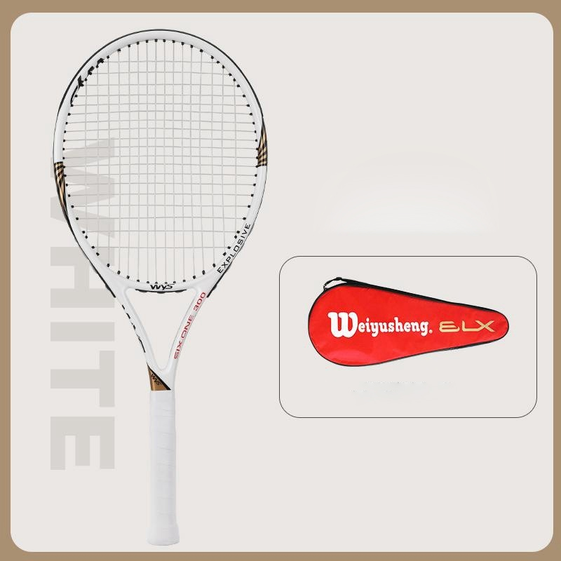 ailes en plumes de neige, raquette monobloc en fibre de carbone