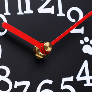 Mới nóng bán dễ thương đuôi vẫy Mèo Đồng hồ Acrylic sáng tạo trang trí tường đồng hồ - Product Image 4