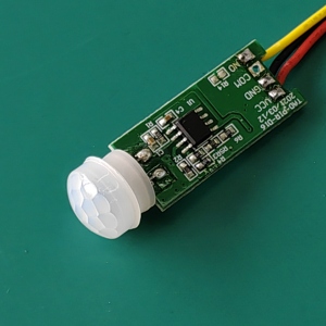 Módulo detector de movimiento PIR, alta sensibilidad ajustable, 3,3 V/Baja 0V