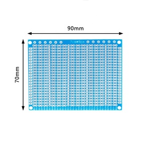 7*9cm blu singolo lato prototipo di carta PCB universale esperimento matrice circuito stampato 7x9CM per Arduino fai da te - Product Image 1