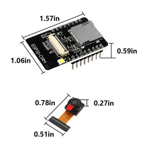 Módulo WiFi ESP32 serie a WiFi ESP32 CAM, placa de desarrollo, 5V, Bluetooth, con módulo de cámara OV2640, 1 unidad, 1 unidad - Product Image 6