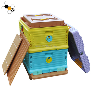 Langstroth Plastic Beekeeping Hive 2 Layers HDPE Thermo Beehive New Condition - Product Image 1