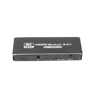 3 puertos HDMI2.0 Switch 3X1 4K 120Hz Switcher EDID2.2 sin necesidad de enchufe de interruptor de alimentación y reproducción HDMI - Product Image 2