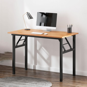 Mesas rectangulares plegables promocionales de fábrica para bodas y eventos, mesa de banquete, escritorio plegable de Metal para oficina, estudio al aire libre - Product Image 1