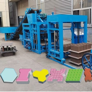 高力レンガの自動化石炭ギャング青島Hf Qt 10-15中空ブロック製造機 - Product Image 1